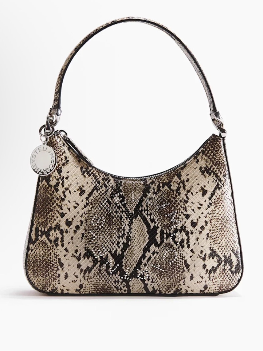 stella mccartney x hm snakeskin shoulder bag